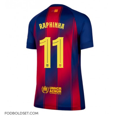 Barcelona Raphinha Belloli #11 Hjemmebanetrøje Dame 2025-26 Kortærmet Barcelona Raphinha Belloli #11 Hjemmebanetrøje Dame 2025-26 Kortærmet